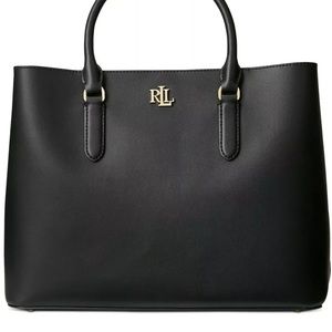 Ralph Lauren Black Tote New with Tags